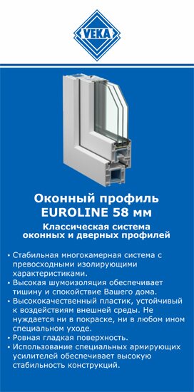 ОкнаВека-блв EUROLINE 58